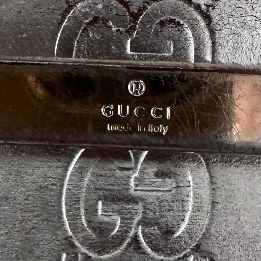 Gucci Silver Continental Wallet. - Picture 2 of 9